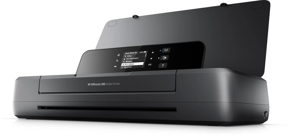 889894402004 HP Officejet 200 Mobile Printer, Print, Front-facing USB printing H - Image 3 of 4