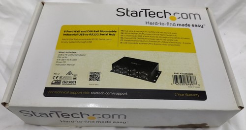 Startech ICUSB2328I USB to RS-232 Serial Adapter Hub 8 Port - 第 2/5 張圖片