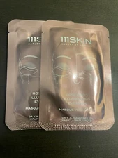 111Skin Rose Gold Illuminating Eye Mask 2 Masks 6 ml .2 fl oz each NEW