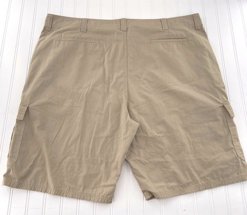 Wrangler Mens Size 46 Beige Cargo Shorts Flat Front Khaki - Picture 5 of 6