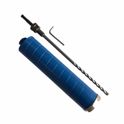 2'' Dry Diamond Core Bit with SDS Plus Pilot Bit Adapter, 5/8''-11 Arbor