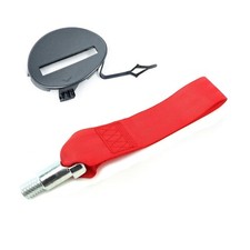 BMW E Series FIA Tow Strap & Tow Cover Kit E36 E46 E87 E90 E91 E92 - Front