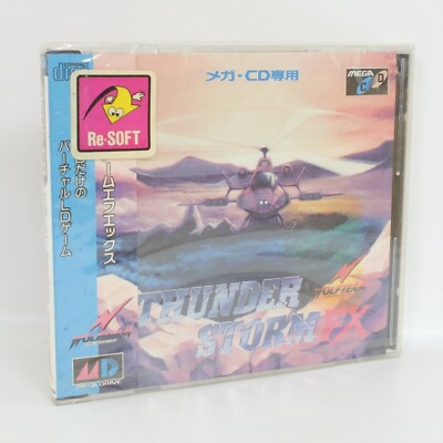 Thunder Storm FX Unused Mega CD Sega Genesis Japan 3126 mcd