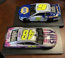 2020 Jimmie Johnson  Chase Elliott Passing Torch Phoenix Raced ELITE 2 car set