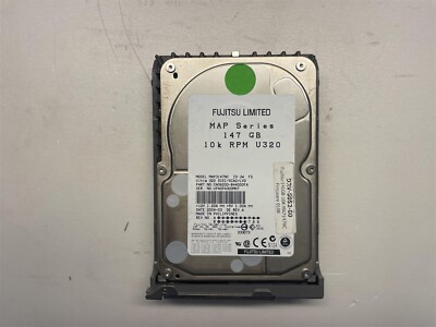 Sun 390-0154 146GB 10K RPM 8MB Cache 80 Pin 3.5'' SCSI Disk(MAP3147NC)