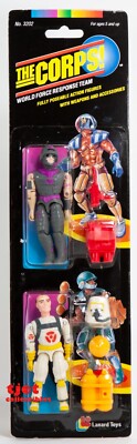The Corps Cybor Trooper & Toxic Waster Action Figure 2-Pack Lanard