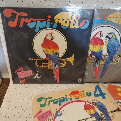 Lot Tropi-rollo Grupo I Vinyl LP Cumbia Balada Norteño Popurri 1 2 3 4 5 Musart - Picture 2 of 24