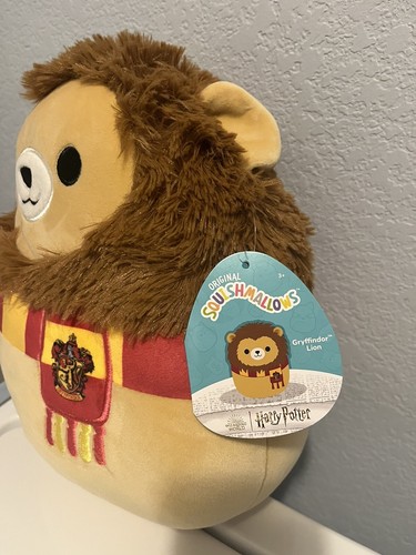 Squishmallows - Harry Potter 8” Set Gryffindor Ravenclaw Slytherin Hufflepuff - Picture 3 of 9