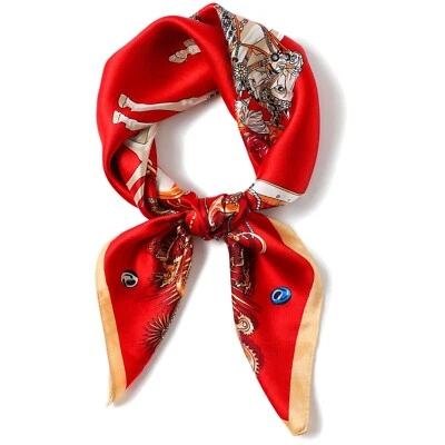 Poeticehome Seidenschal Maulbeerseide Halstuch Damen Herren Geschenk