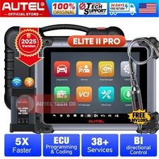 Autel MaxiSys Elite II PRO ECU Programming 40+Service Diagnostic Scanner 2 Year