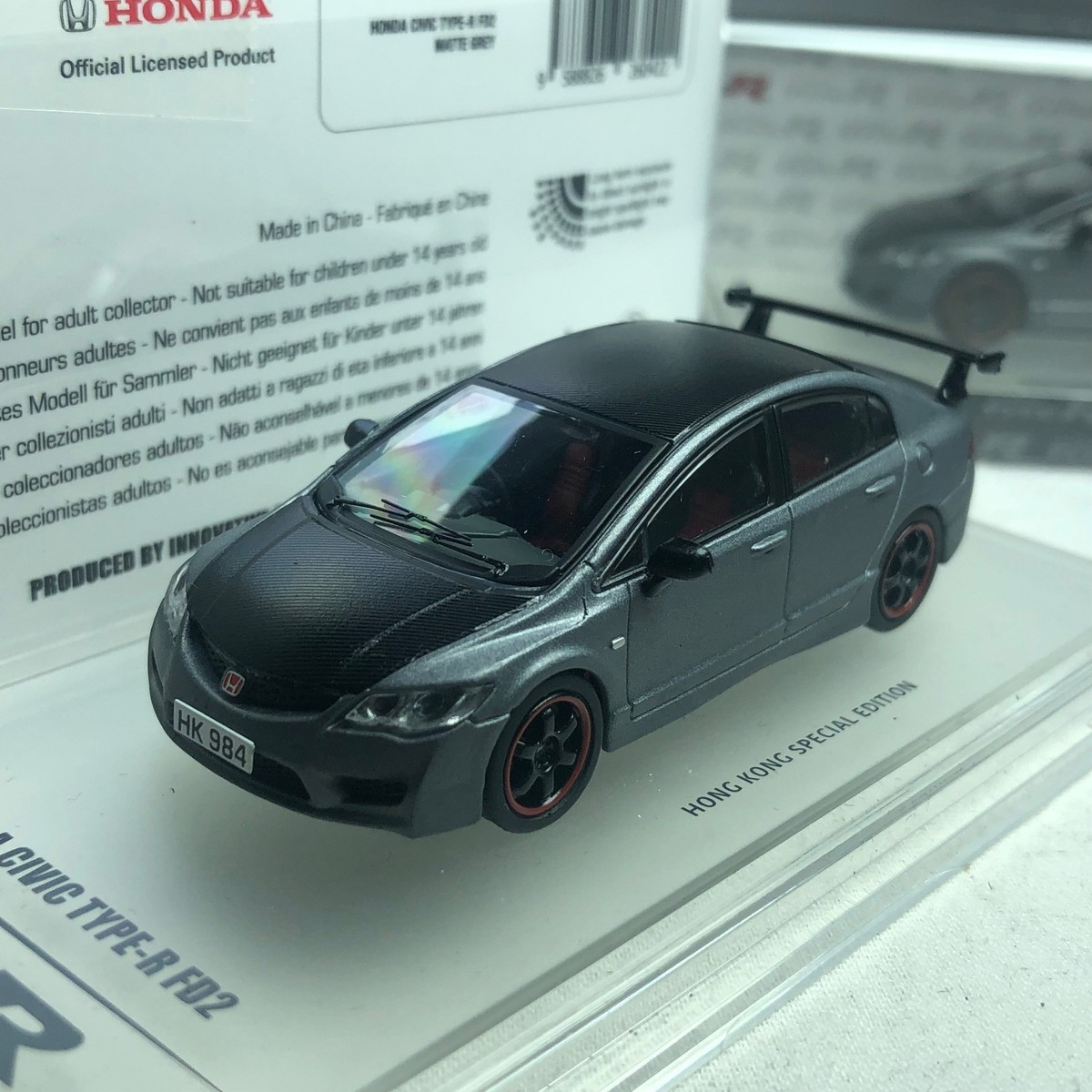 INNO イノモデル 1/64 ホンダ シビック TypeR FD2 香港限定 INNO Models(イノモデル) 1/64 Honda シビック Type-R FD2