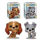 New Set of 2 Disney Funko Pops Lady and the Tramp 70th Anniversary #1553 & #1554