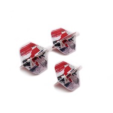 CUESOUL TERO AK4 Dart Flights Standard Shape Union Jack Design,Set of 3 pcs