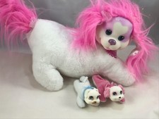 Puppy Surprise Plush Pet With 2 Babies One pup Pants and barks AL 