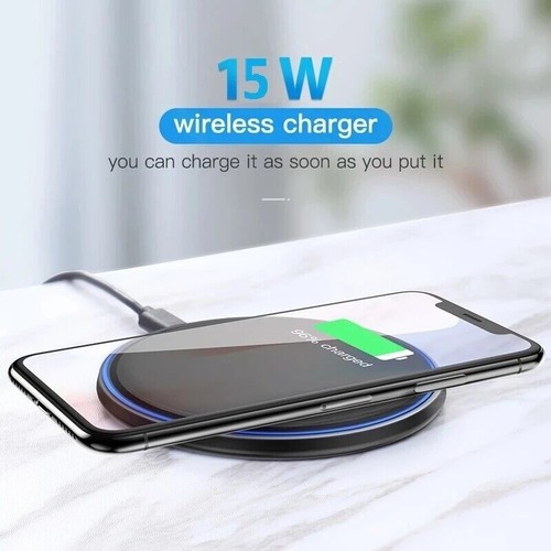 15W Wireless Charger Magnetic Charging Pad For IPhone 14 13 12 Pro Max Samsung - Picture 3 of 13