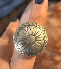 Handmade brass ring