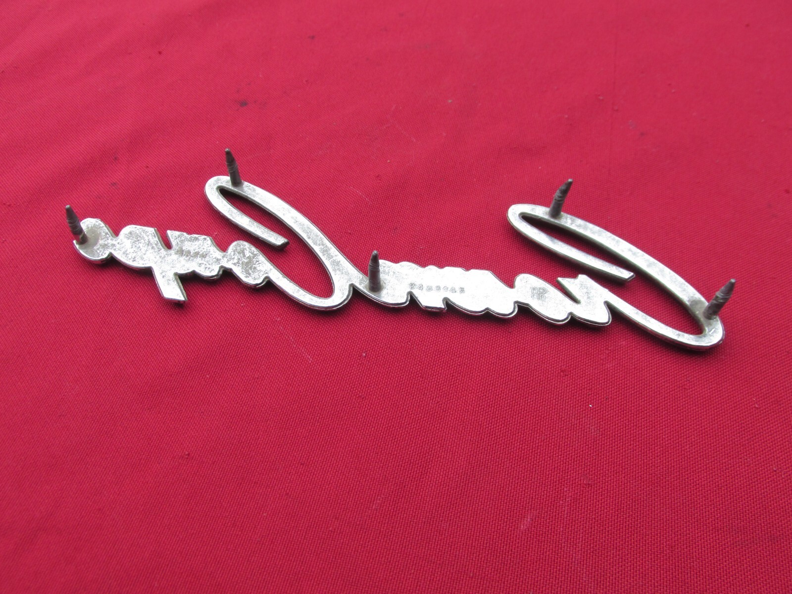 1967 1968 Imperial CROWN COUPE Emblem Vintage MoPar Script Exterior ...