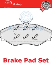 Apec Front Brake Pads Set EO Quality Replacement PAD1272