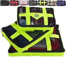 Mato & Hash 3 Piece Packing Cube Set - Travel Luggage Organizer Storage System