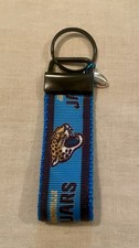 Jacksonville Jaguars 4  Key Fob With Football Charm Attached
