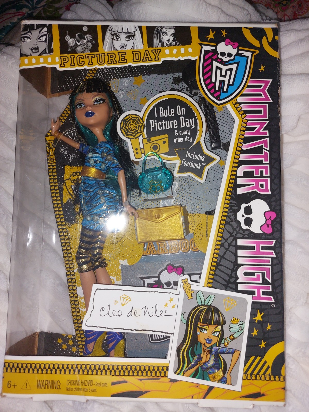 2012 Monster High CLEO DE NILE Picture Day doll -  NIB NRFB 