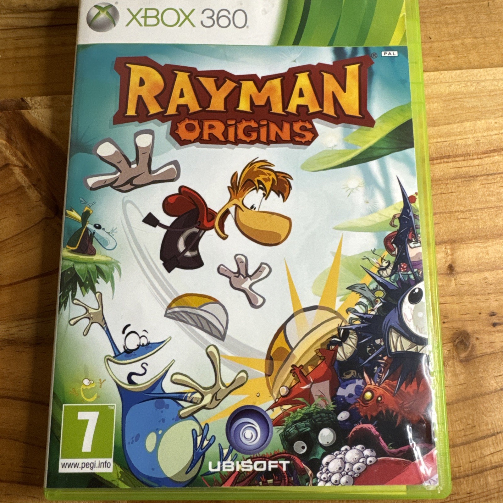 Rayman Origins Microsoft Xbox 360 PAL FR CIB Testé