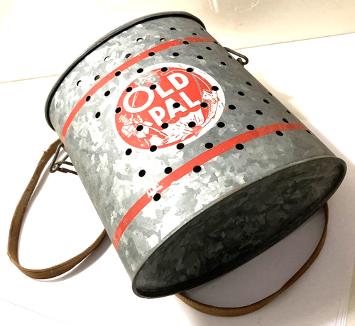 Cubo de cebo Minnow vintage OLD PAL U.S.A. ¡Original como encontrado y usado! - Imagen 13 de 16