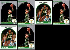 Hoops Paul Pressey Milwaukee Bucks (6) Card Lot - BRING HOME SOMETHING TRULY ...