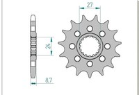 Ritzel Antriebsritzel 17-ZäHne 525-Teilung FüR Suzuki GSX-R 1000 UF 2009-2016