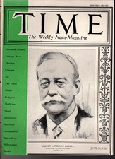 1926 Time June 21 - Abbott Lowell; Immigration laws changed; Pierce Arrow 1926 Time June 21 - Abbott Lowell; Immigration laws changed; Pierce Arrow