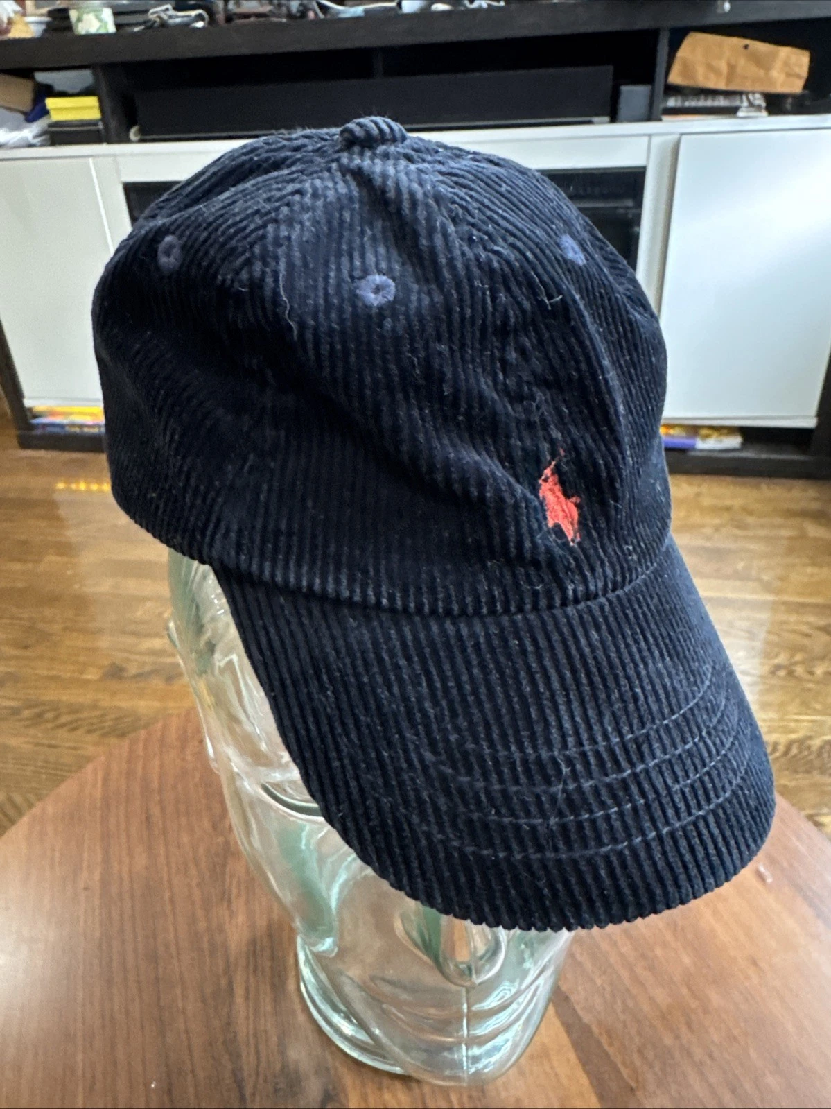 Kids Toddler One Size Polo Courdory Hat Navy Color