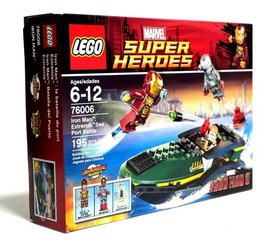 Lego Marvel Super Heroes Iron Man: Extremis Sea Port Battle Set 76006 Sealed