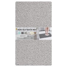 Nonslip Bathtub Mat, Anti Slip Bath Mat 0.6" Extra Thick, Quick Dry Bath Tub ...