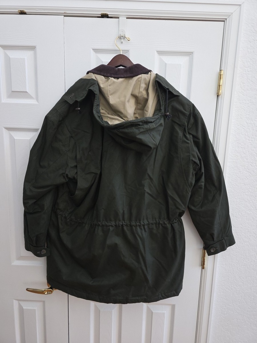 Barbour Arctic Endurance Ventile Cotton Padded Jacket Vintage