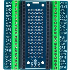 Raspberry Pi Pico Compatible Expansion Board Pin Header 2.54mm Breakout Module