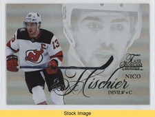 2023-24 Fleer Ultra Flair Showcase Row 0 Showpiece Nico Hischier #3 READ 08a0