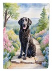 Curly-Coated Retriever Spring Path Garden Flag Mailbox Flag Decorative Yard