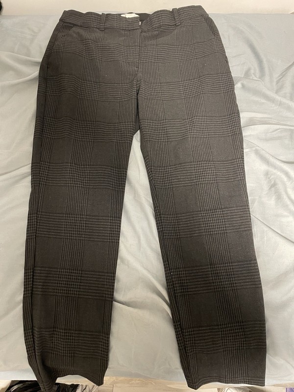 H&M Women Plaid Pants Size 14