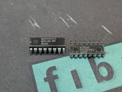 MK4116N-3GP | MOSTEK | DIP16 | New & Original | 1 pc