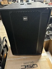 RCF evox 12 sub speaker, line array sub with 4ohm powered out put. sub only