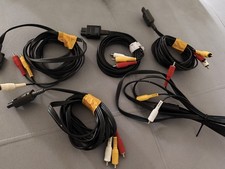 Original Videokabel - AV TV Kabel für SNES, Super Nintendo, N64