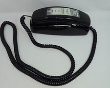 AT T Trimline 230 Corded Phone Black Landline Telephone CS2013F 1994 Vintage
