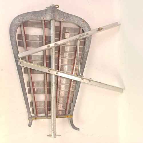 Marche Cloche Lyra Glockenspiel Xylophone Vintage Grande Taille Cadre Dos Barres - Photo 2 sur 7