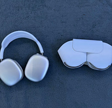 Apple AirPods Max Silver/White Over-Ear Bluetooth Wireless ANC w/ Smart Case