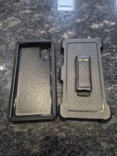 Samsung Galaxy Note 10 Plus Defender Case With Belt Clip Black