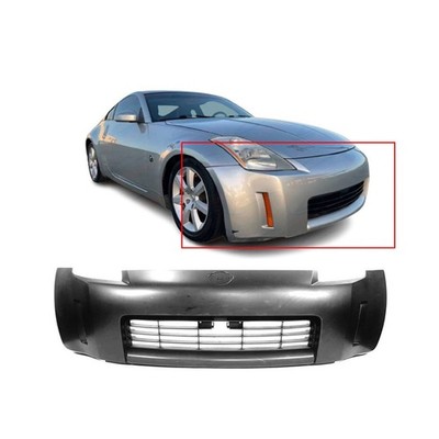 Bumper Cover for 2003 2004 2005 Nissan 350Z Front Primed