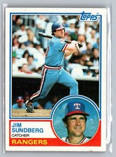 1983 Topps #665 Jim Sundberg