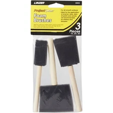 Linzer Project Select High Density Closed Foam Brush (3-Pack) 85053 Linzer