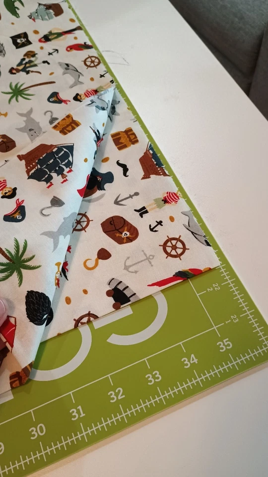 Riley Blake Pirate Designs Fabric Bundle –4 Fabrics (2 Yards Each) – 100% Cotton - Image 3 of 4