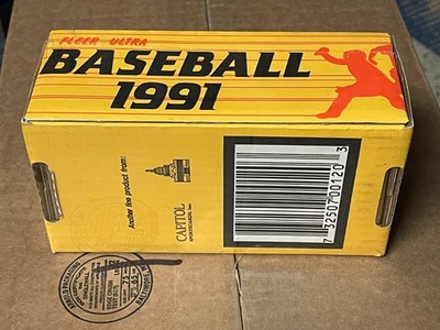 1991 Fleer Ultra Baseball Card Complete Factory Sealed Set - Mint